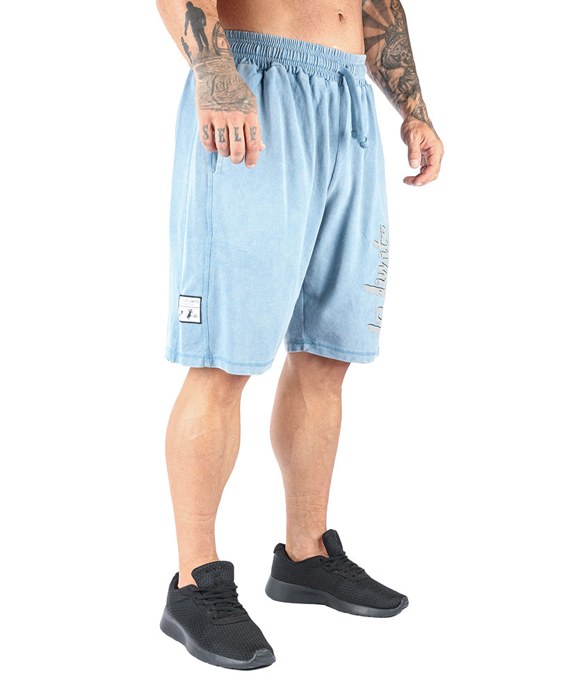 LEGAL POWER - LPLIMITS STONEWASHED JERSEY PIQUE SHORTS