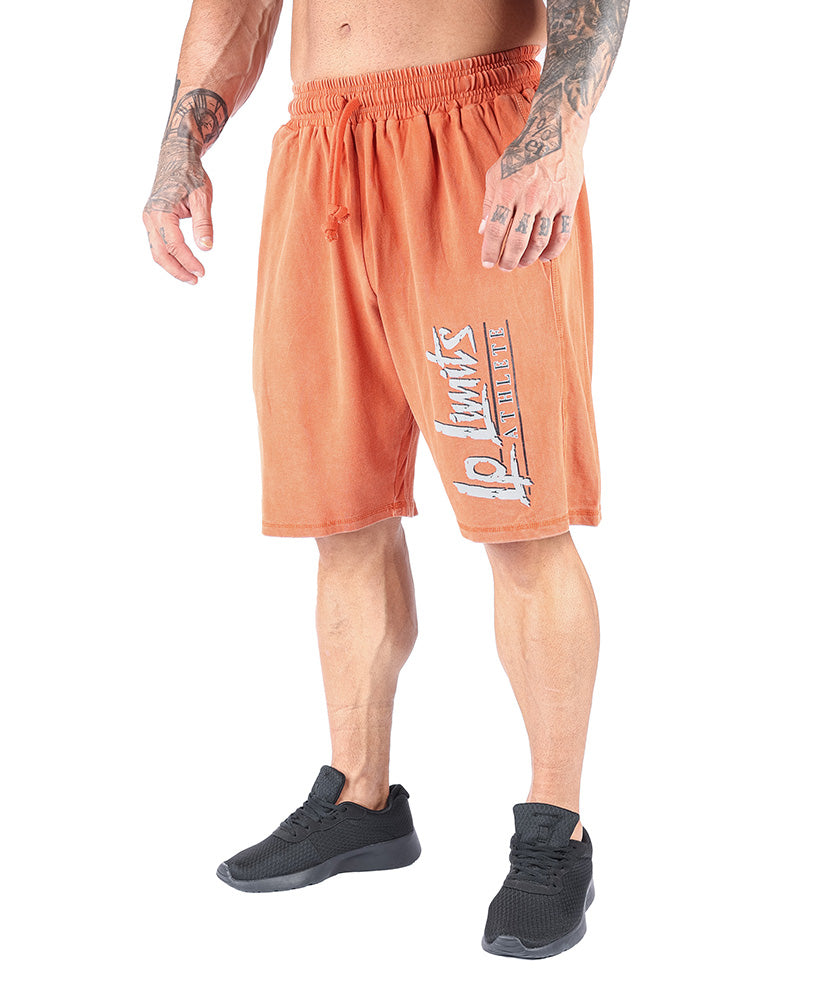 LEGAL POWER - LPLIMITS STONEWASHED JERSEY PIQUE SHORTS