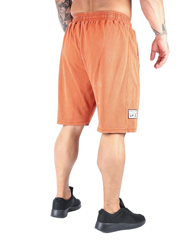 LEGAL POWER - LPLIMITS STONEWASHED JERSEY PIQUE SHORTS