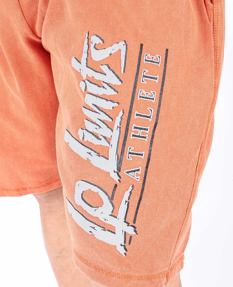 LEGAL POWER - LPLIMITS STONEWASHED JERSEY PIQUE SHORTS