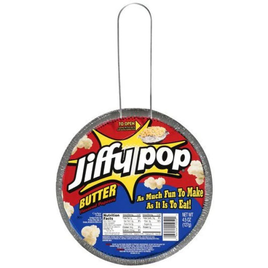JIFFY POP - BUTTER POPCORN 127g