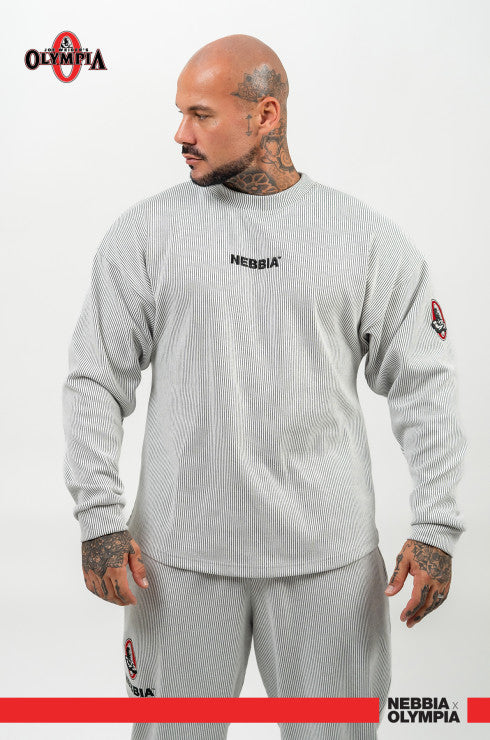 NEBBIA - OVERSIZED CREW NECK SWEATSHIRT SIGNATURE 703