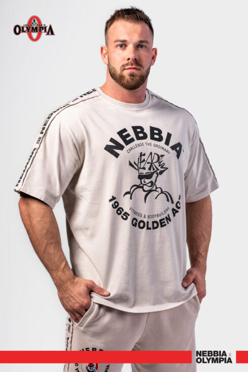 NEBBIA - WASHED OVERSIZED T-SHIRT GOLDEN AGE 790