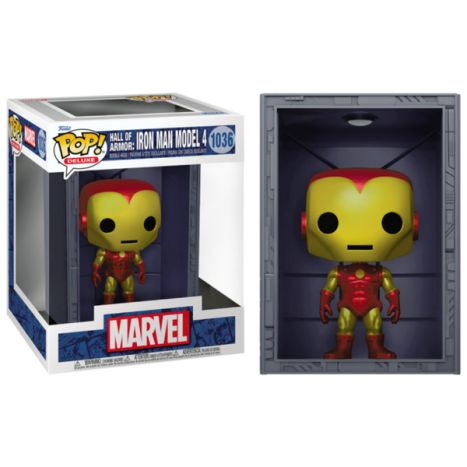 POP FIGURE - MARVEL IRON MAN SALA DELLE ARMATURE MODELLO 4