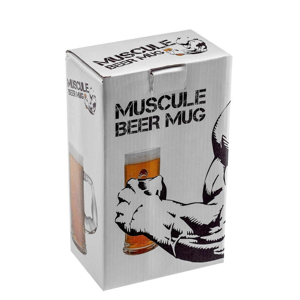 BICCHIERE - BOCCALE BIRRA BICIPITE 620ml-American Fitness 2.0