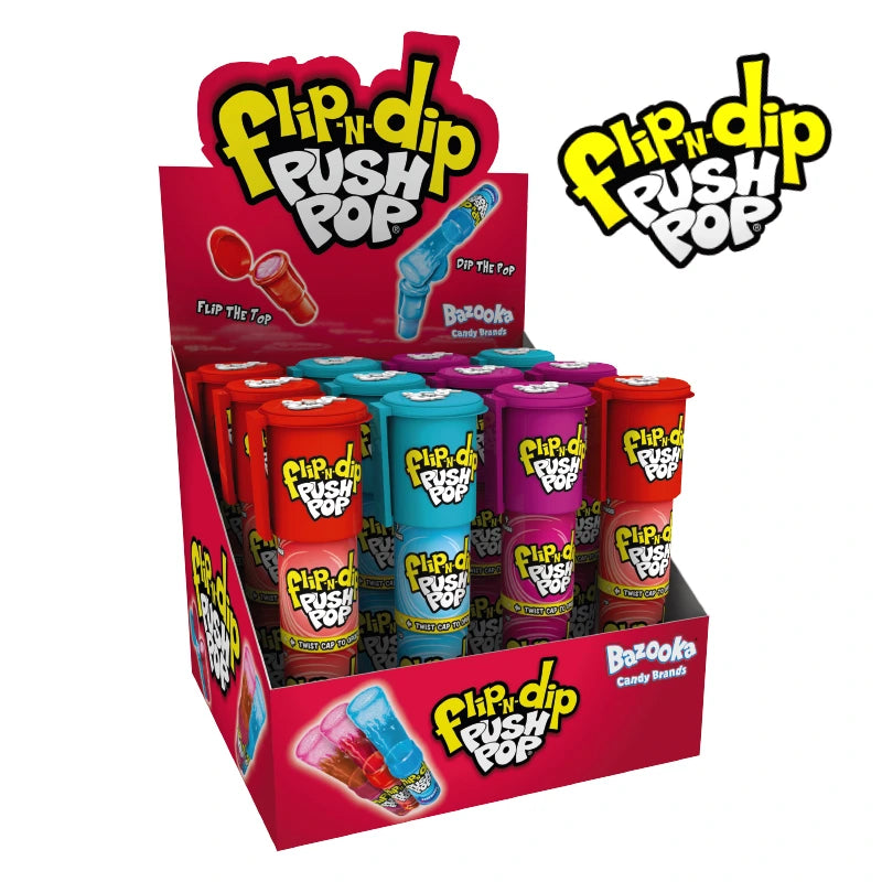 BAZOOKA - FLIP'N'DIP PUSH POP-American Fitness 2.0