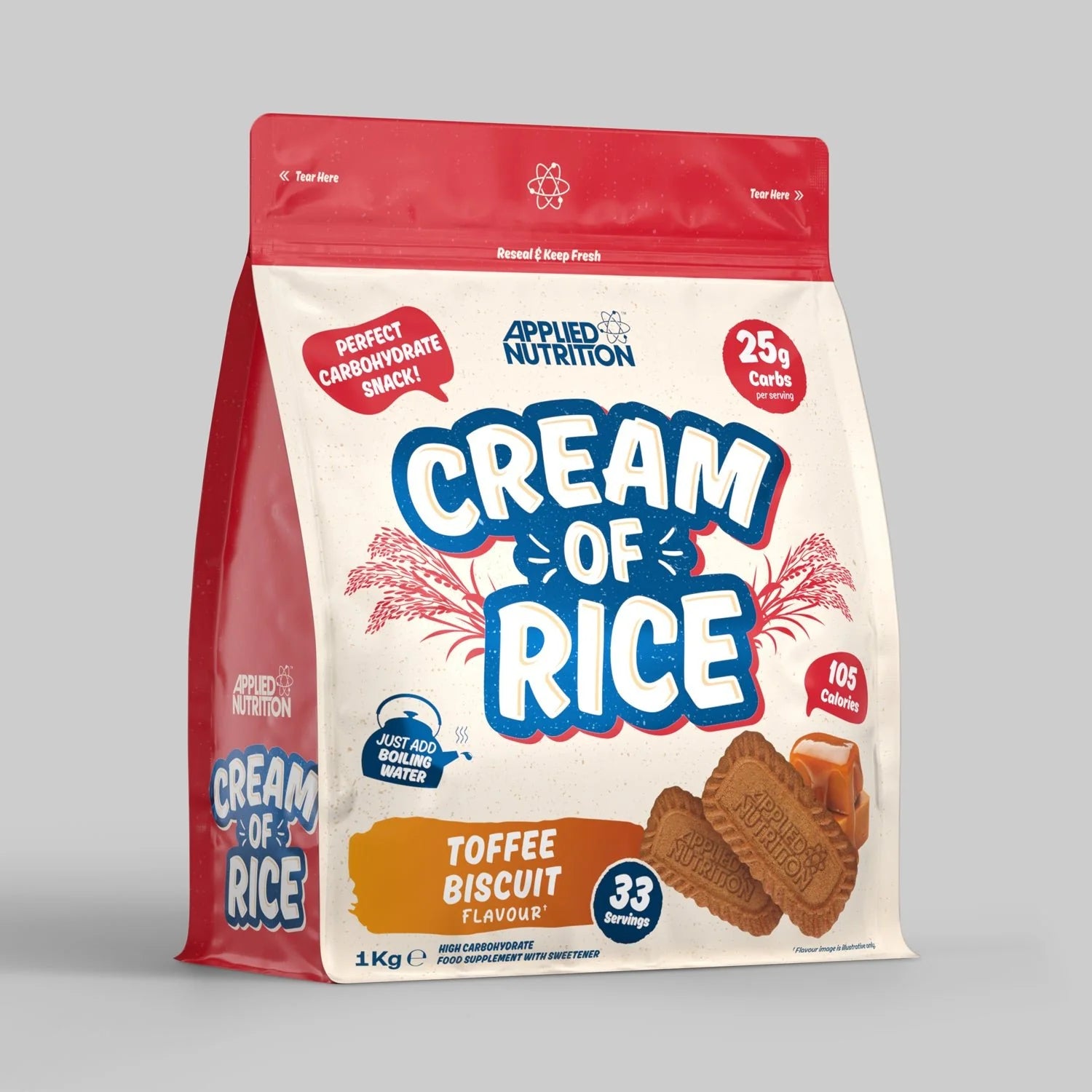 APPLIED NUTRITION - CREAM OF RICE 1kg