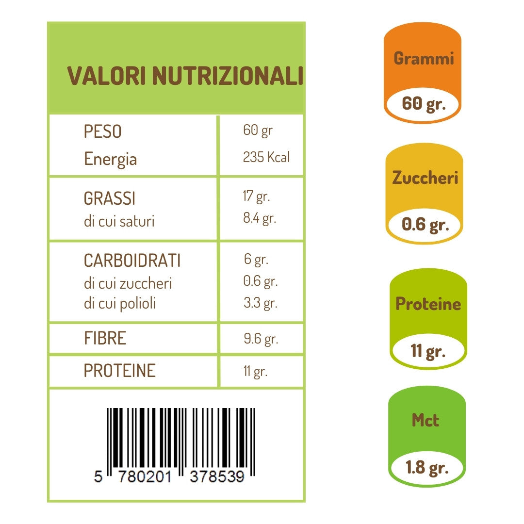 DR. KETO - DONUT - CON GOCCE DI CIOCCOLATO-American Fitness 2.0