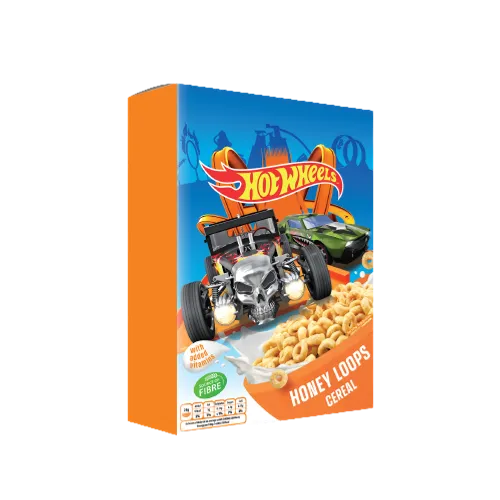 HOT WHEELS - HONEY RINGS CEREAL 375g