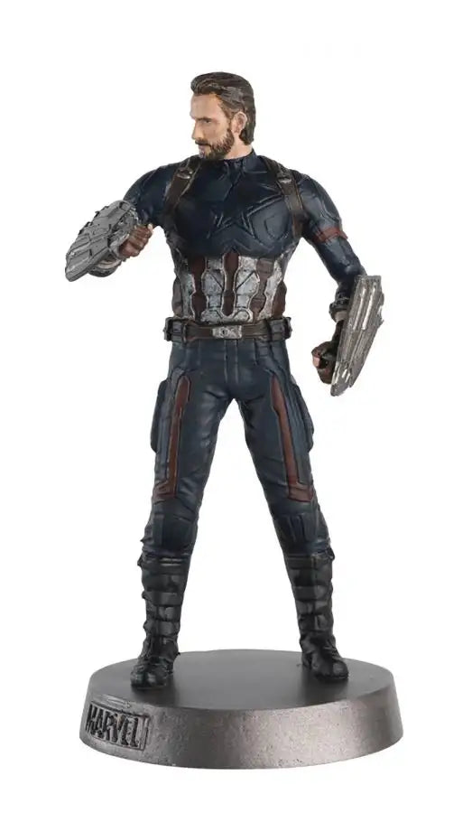 ACTION FIGURE - MARVEL METALFIG CAPITAN AMERICA 10cm