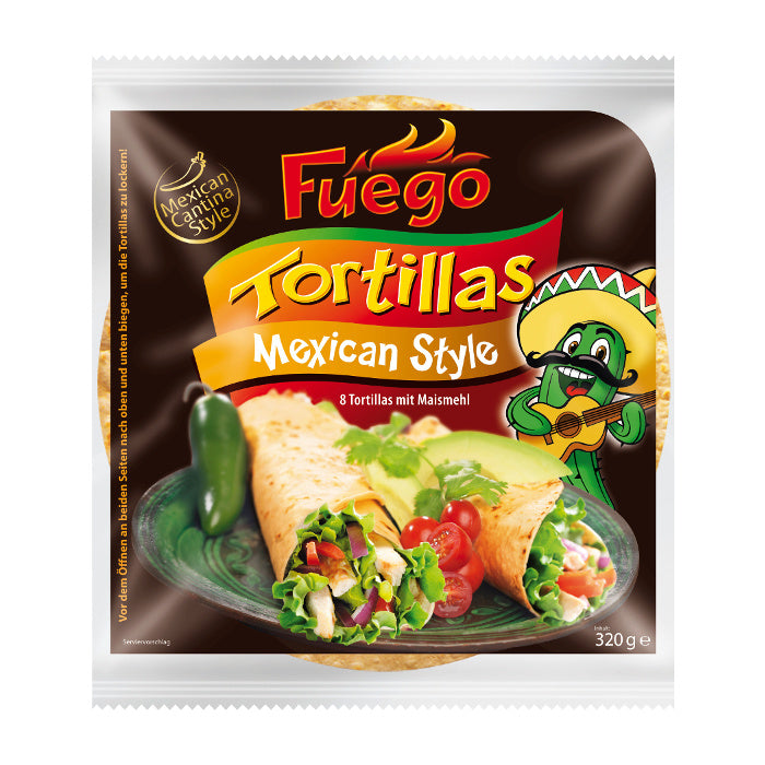 FUEGO - TORTILLAS MEXICAN WRAP 320g