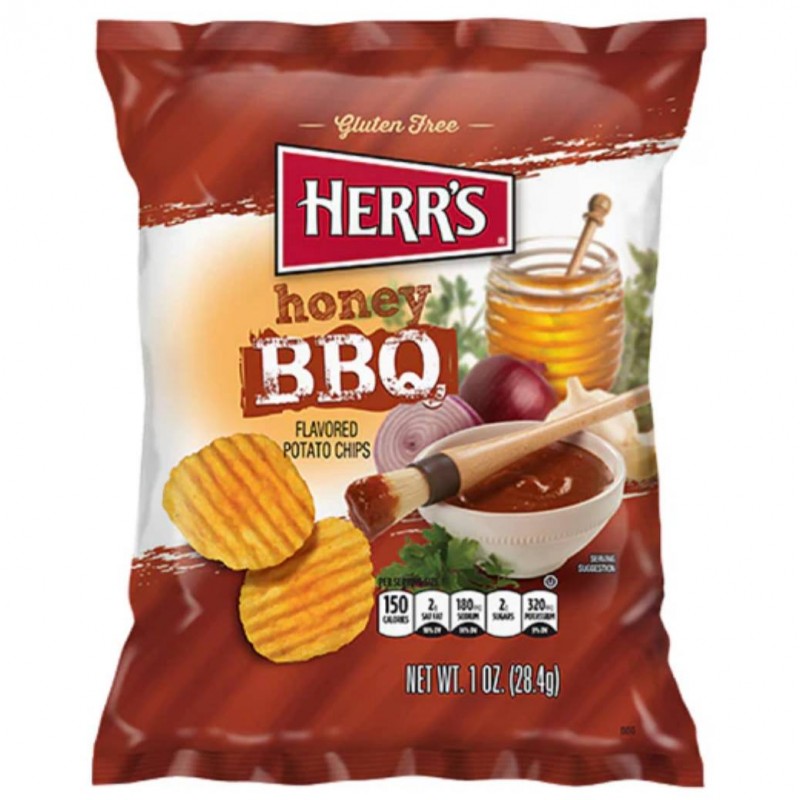 HERR'S - HONEY BBQ 28,4g