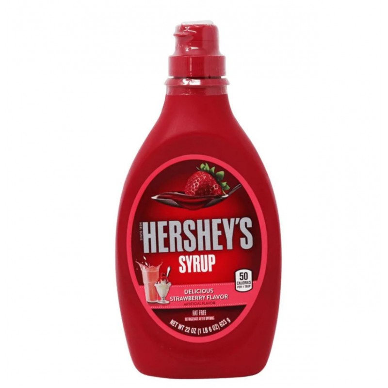 HERSHEY'S - SYROUP STRAWBERRY BIG 623g