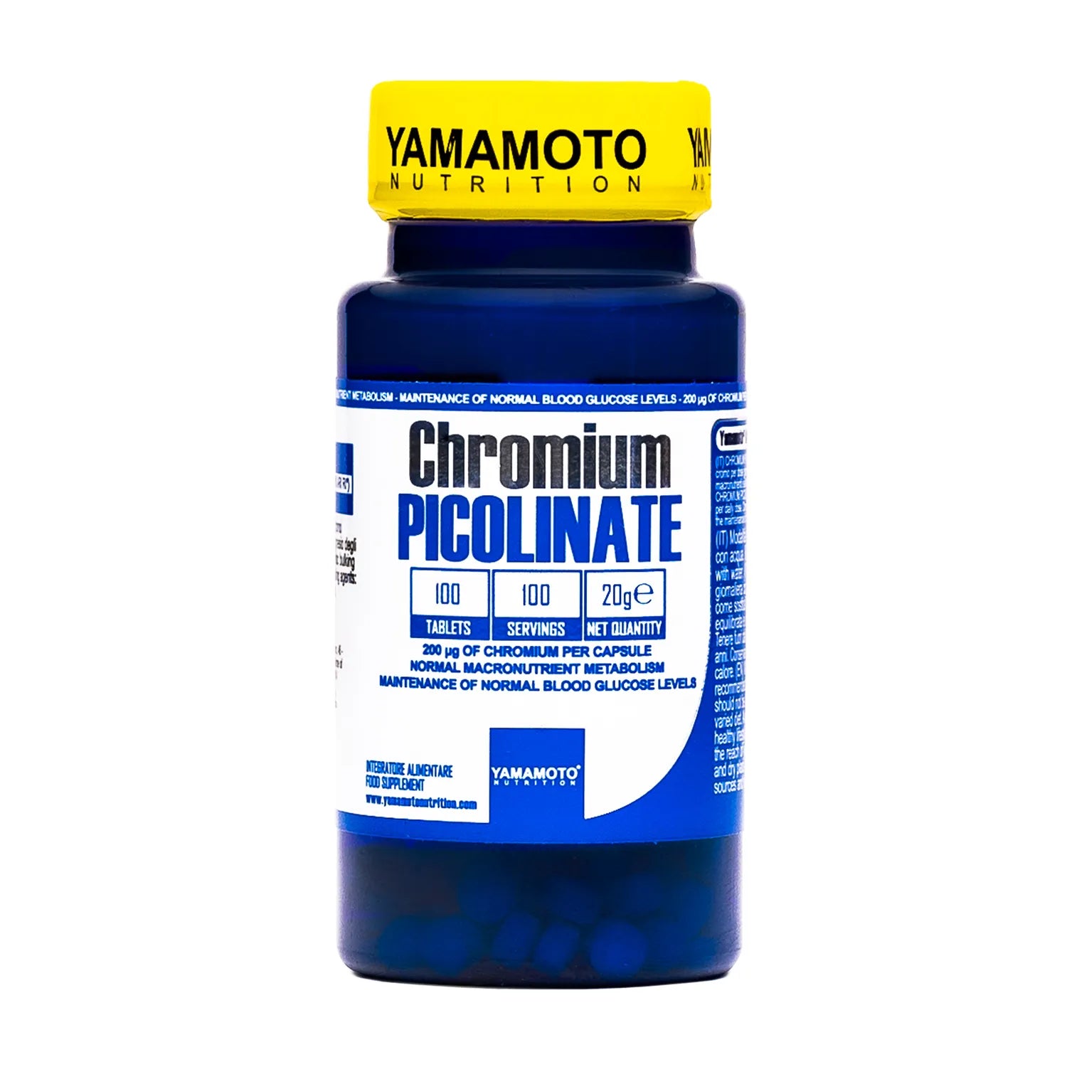 YAMAMOTO - CHROMIUM PICOLINATE 100cps