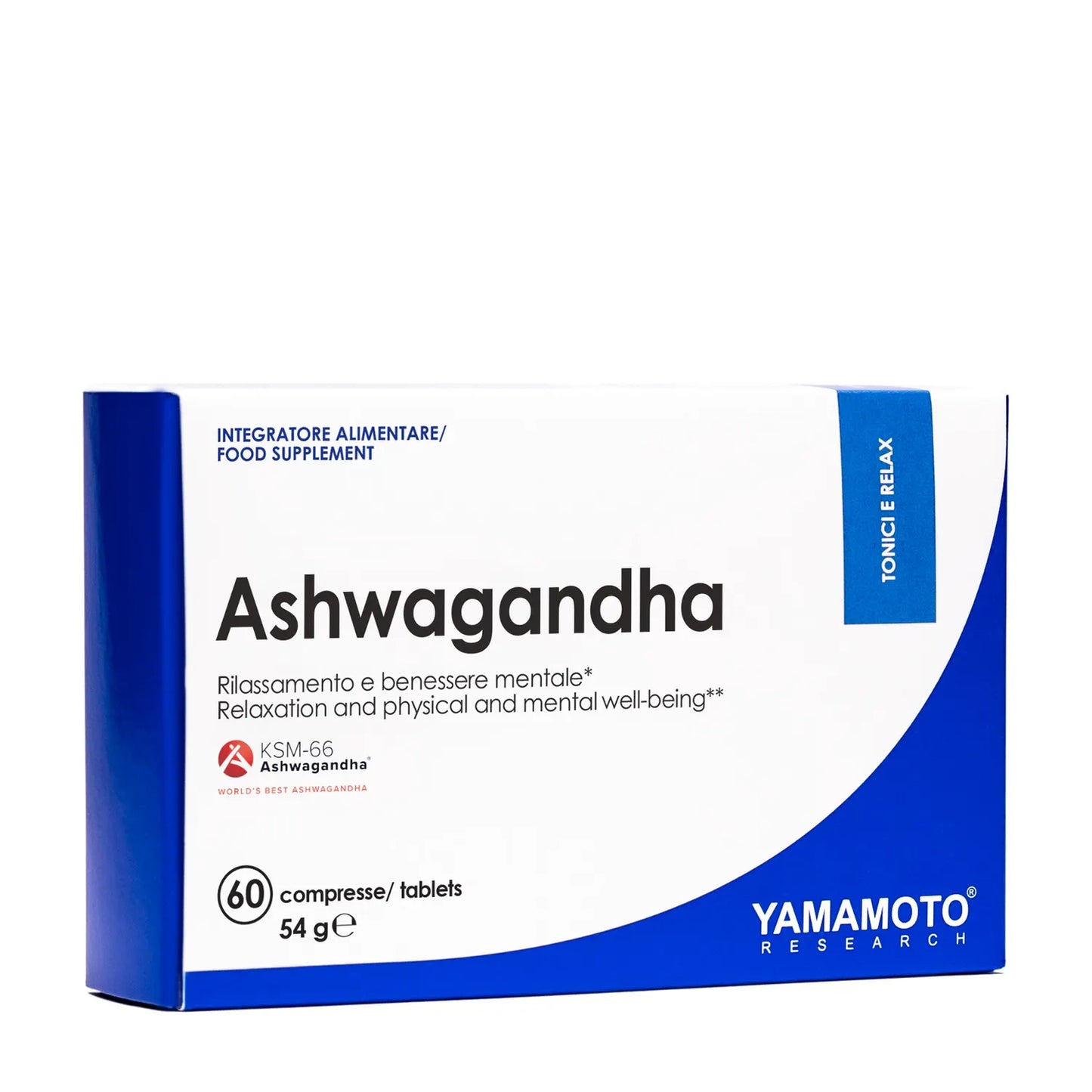 YAMAMOTO - ASHWAGANDHA KSM-66 60cps