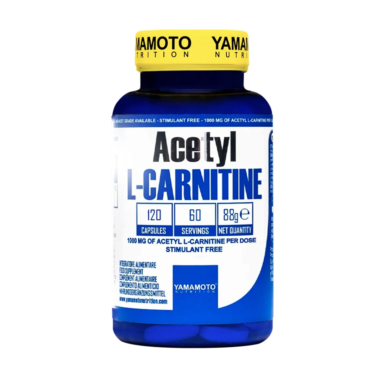 YAMAMOTO - ACETYL L-CARNITINE 120cps