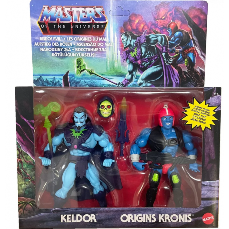 ACTION FIGURE - MASTERS OF THE UNIVERSE RISE OF EVIL KELDOR 14cm-American Fitness 2.0