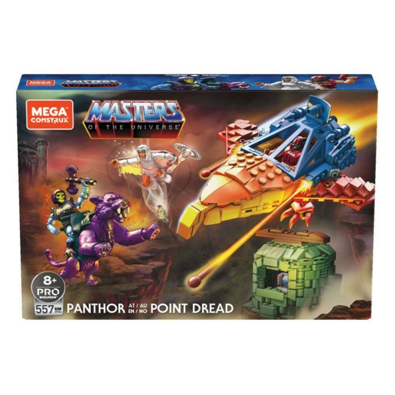 ACTION FIGURE - MASTERS OF THE UNIVERSE MEGA CONSTRUX PANTHOR AT POINT DREAD-American Fitness 2.0