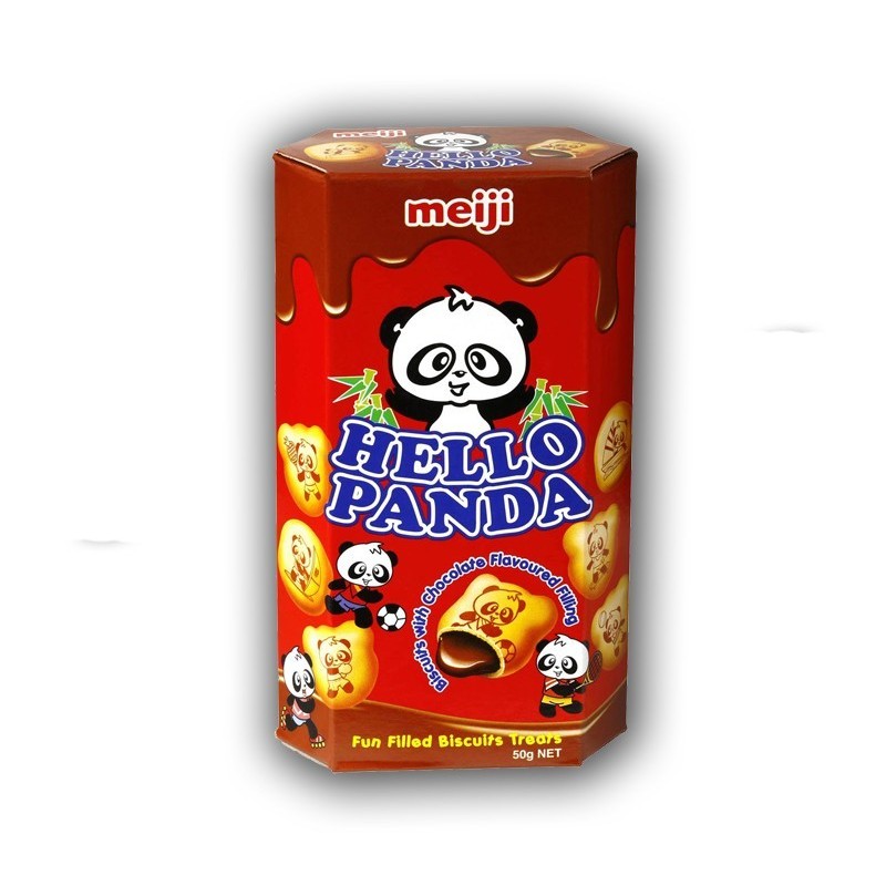 MEIJI - HELLO PANDA RIPIENO CACAO 42g