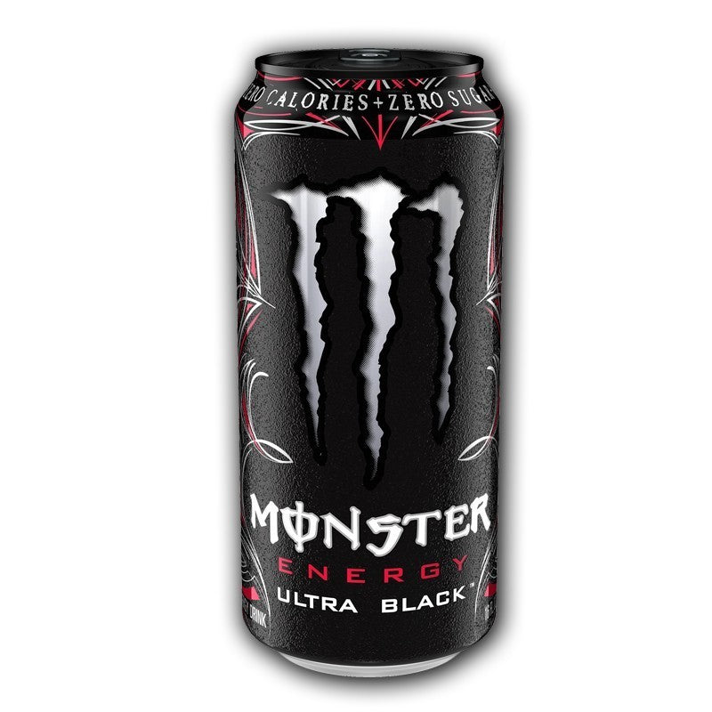 MONSTER ENERGY - ULTRA BLACK 500ml