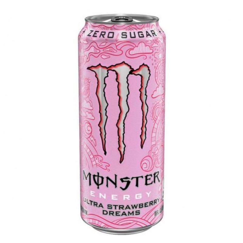 MONSTER ENERGY - ULTRA STRAWBERRY DREAMS 500ml