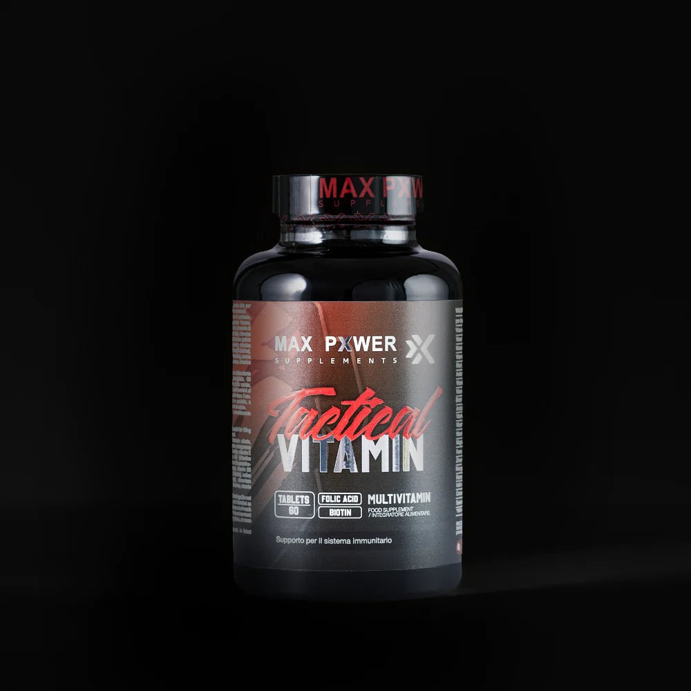 MAX PXWER - TACTICAL VITAMIN - MULTIVITAMINICO 60cps