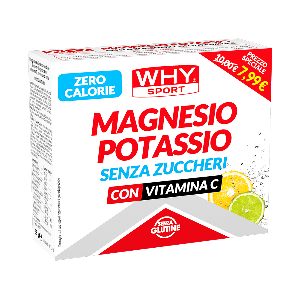 WHY SPORT - MAGNESIO E POTASSIO ZERO 35gr