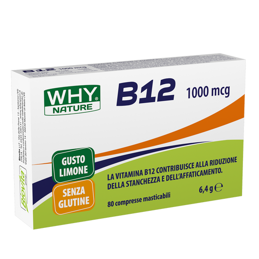 WHY NATURE - B12 MASTICABILE 80cps