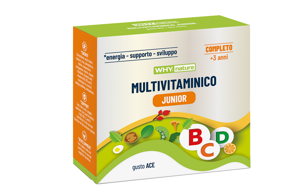 WHY NATURE - MULTIVITAMINICO JUNIOR 10bst