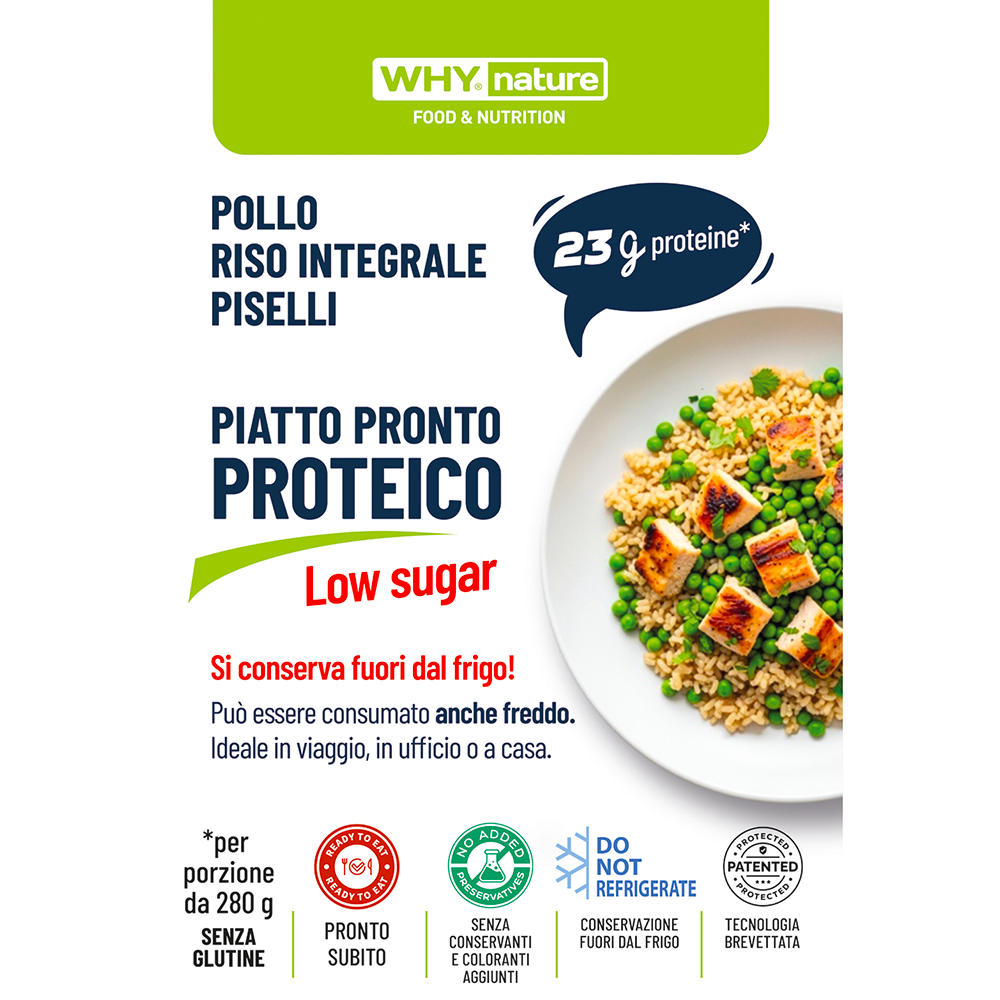 WHY NATURE PIATTO PRONTO PROTEICO 280G,