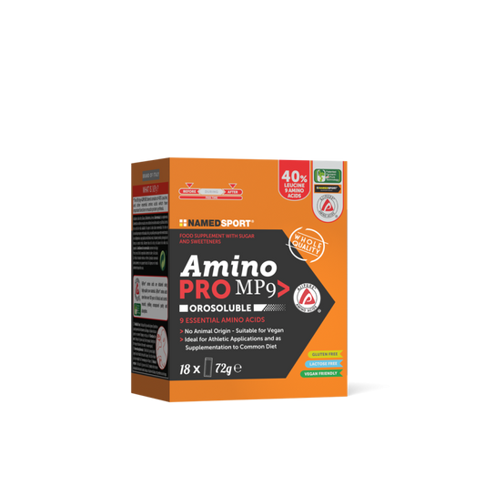 NAMEDSPORT - AMINO PRO MP9 AJINOMOTO 18x4g