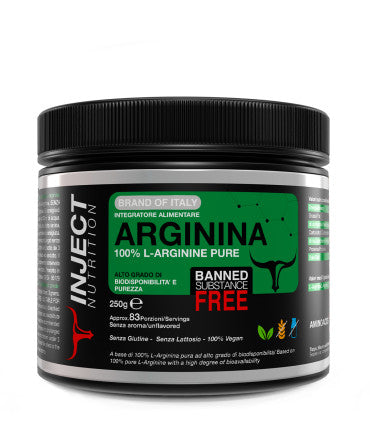 INJECT ARGININA 250G.