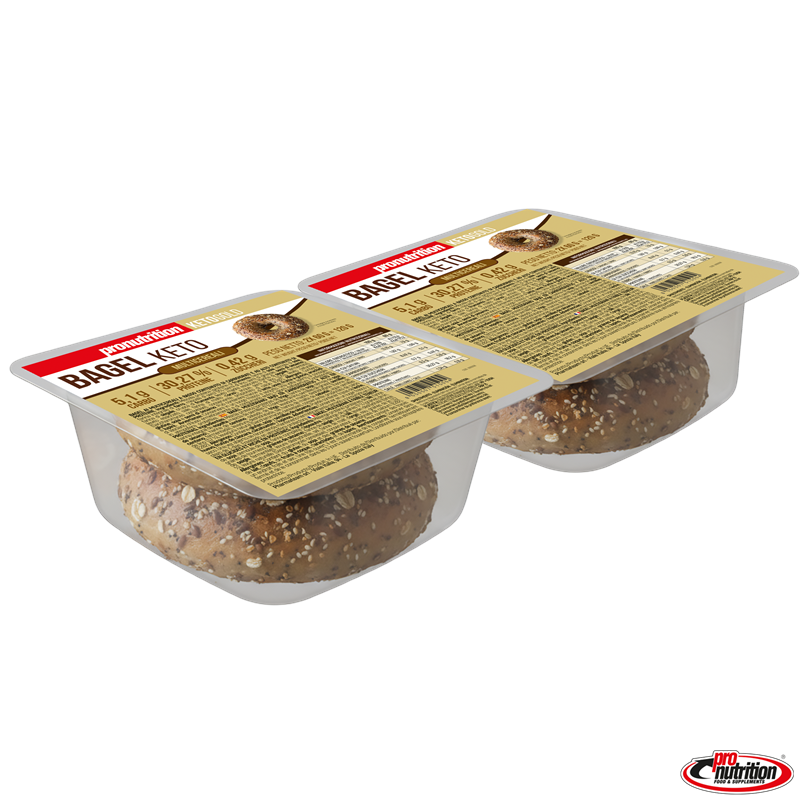 PRO NUTRITION BAGEL KETO 2*60G.