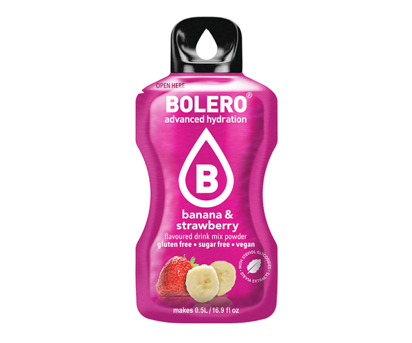 BOLERO HYDRATION - BANANA & FRAGOLA