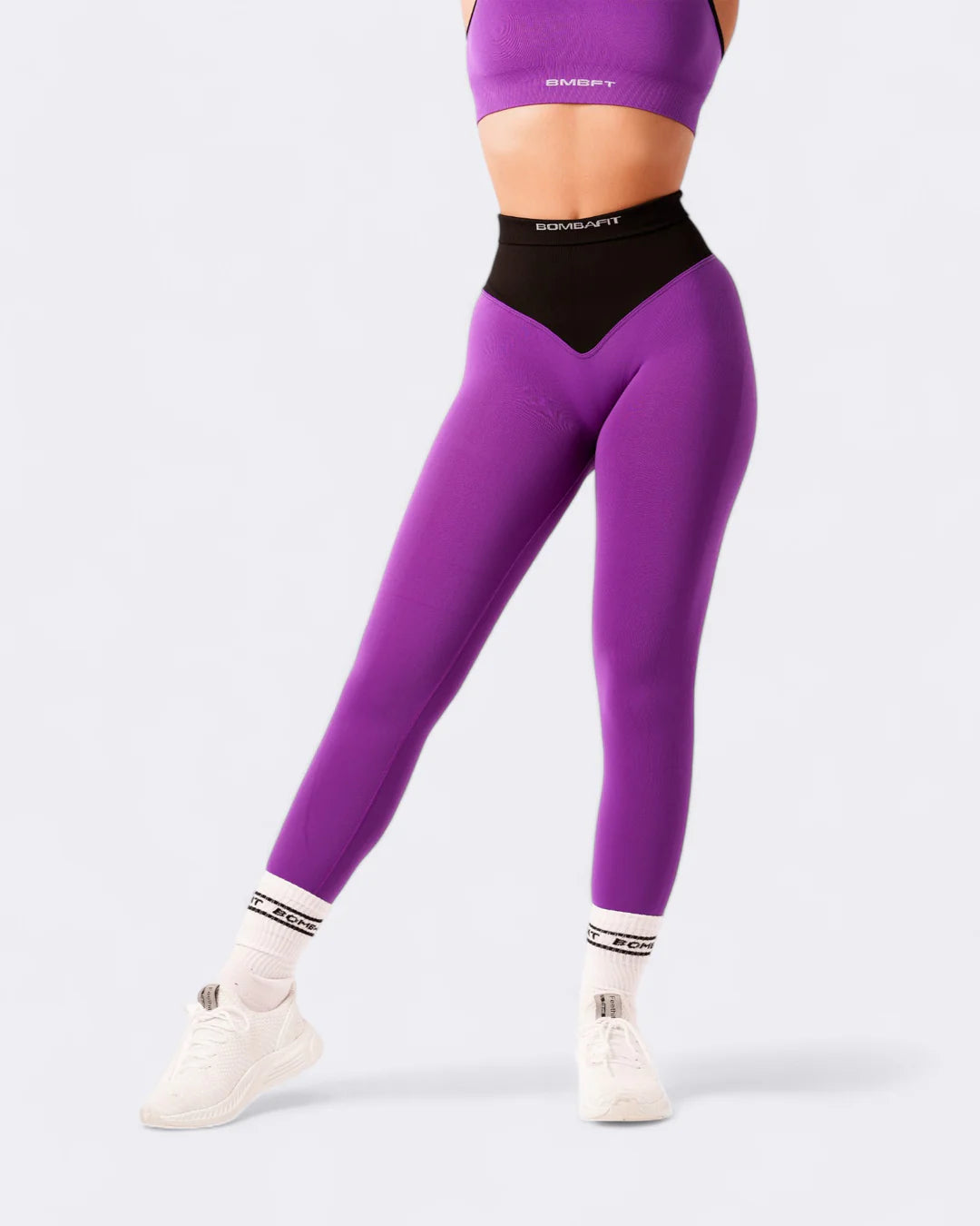 BOMBAFIT - PUMP IT BICOLOR LEGGINGS PUSH UP