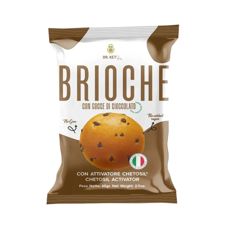 DR. KETO - BRIOCHE CON GOCCE DI CIOCCOLATO