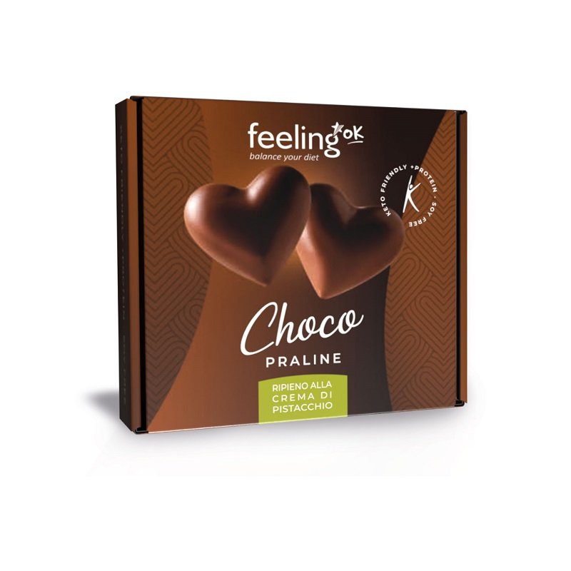 FEELING  OK- KETO CHOC PRALINE RIPIENE ALLA CREMA DI CIOCCOLATO