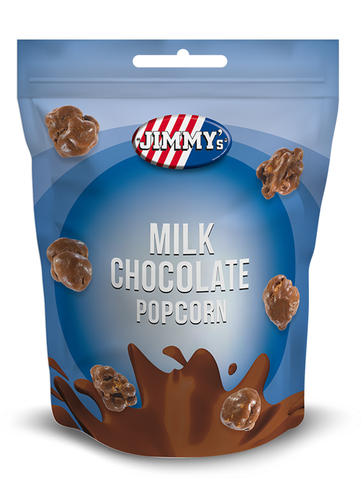 JIMMY'S - CHOCOLATE COVERED POPCORN 120g