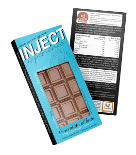 INJECT - TAVOLETTA DI CIOCCOLATO 90g
