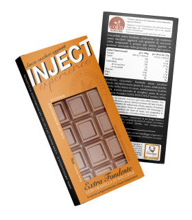 INJECT - TAVOLETTA DI CIOCCOLATO 90g