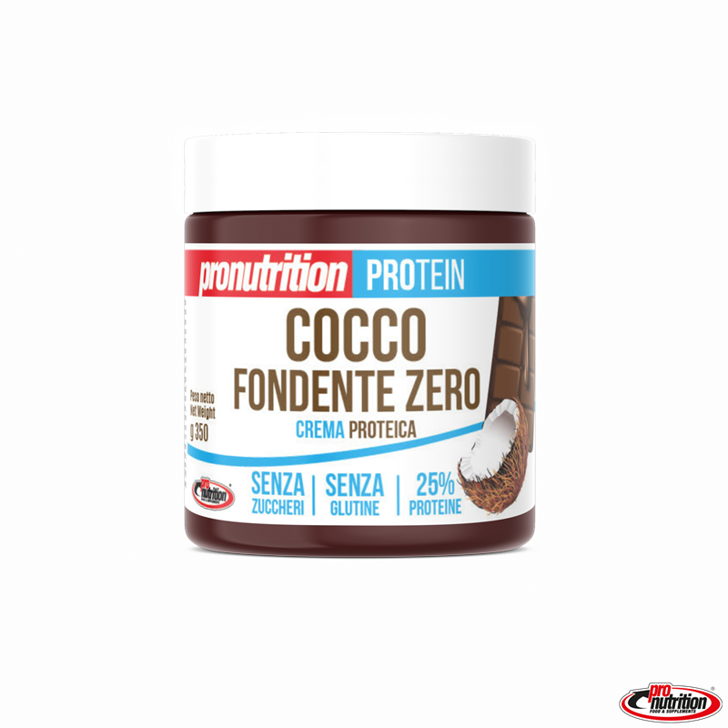 PRO NUTRITION - CREMA COCCO FONDENTE ZERO 350g