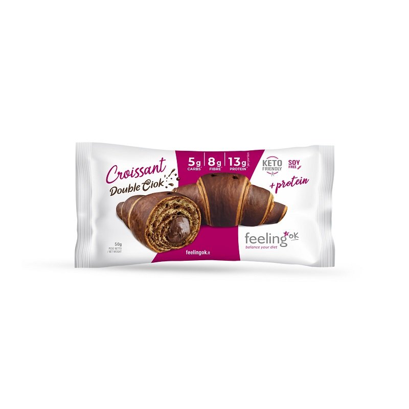 FEELING OK - CROISSANT DOUBLE CHOC 50g