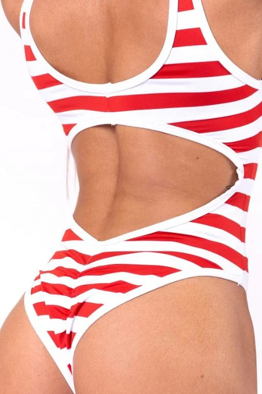 NEBBIA - BAYWATCH SWIMSUIT IN STRIPE 676