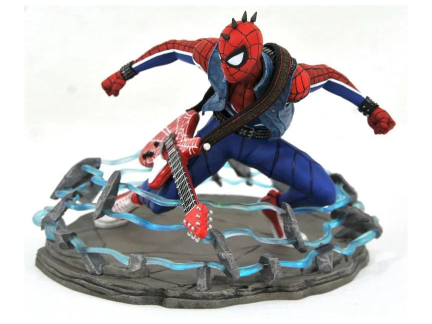 ACTION FIGURE - MARVEL DIORAMA SPIDER-MAN PUNK 18cm