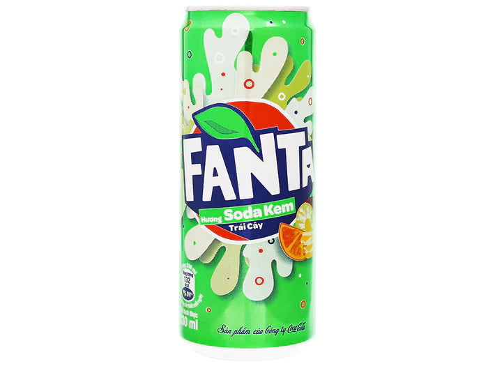 FANTA - CREAM SODA FRUITY 320ml-American Fitness 2.0