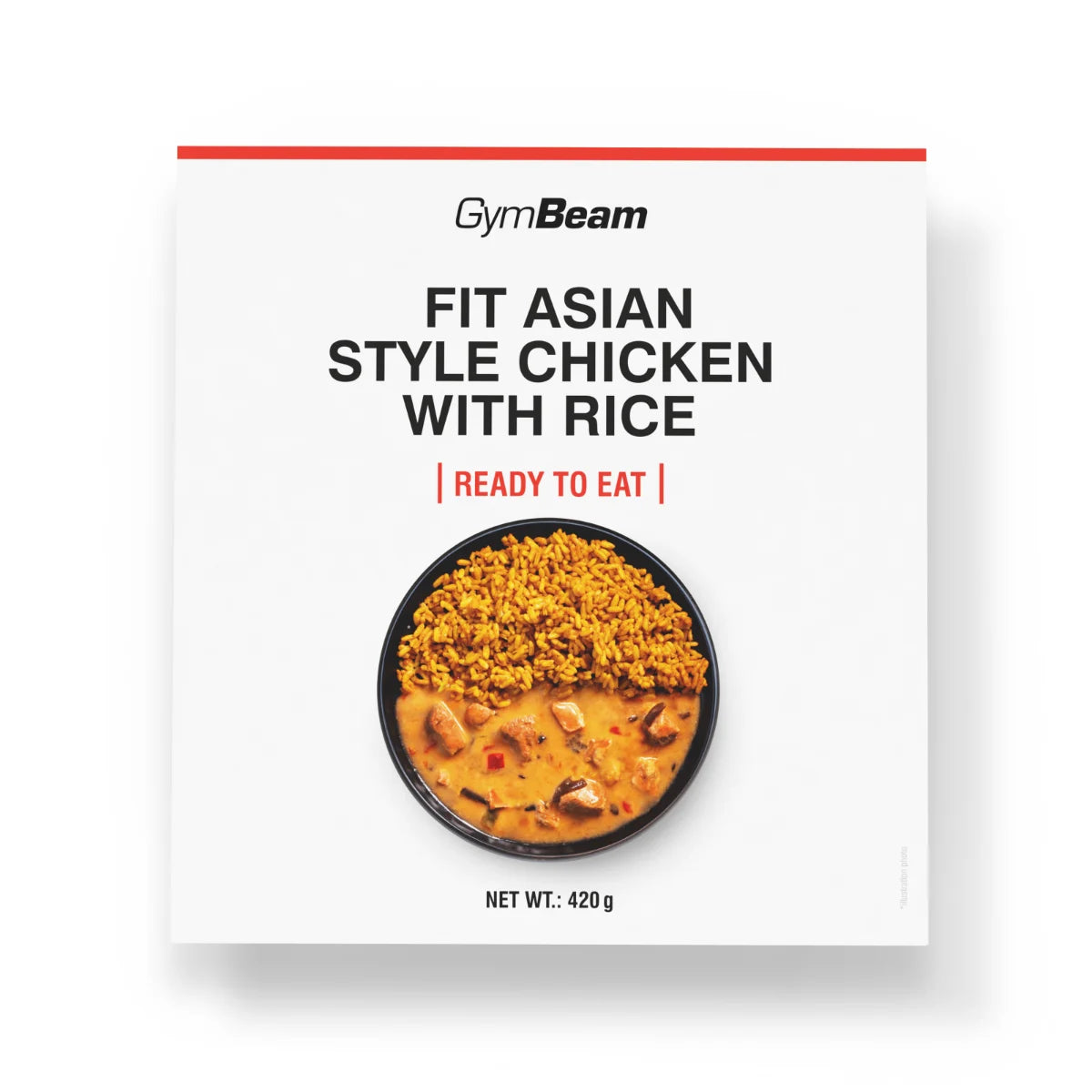 GYMBEAM-POLLO CON RISO 420G.