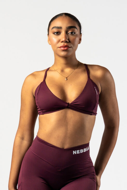 NEBBIA Reggiseno sportivo a sostegno medio TWIST-KNOT 423
