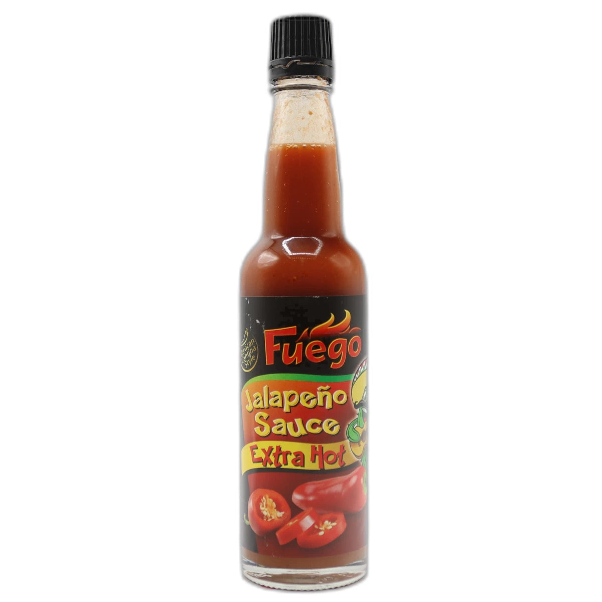 FUEGO - JALAPENO SAUCE EXTRA HOT 100ml