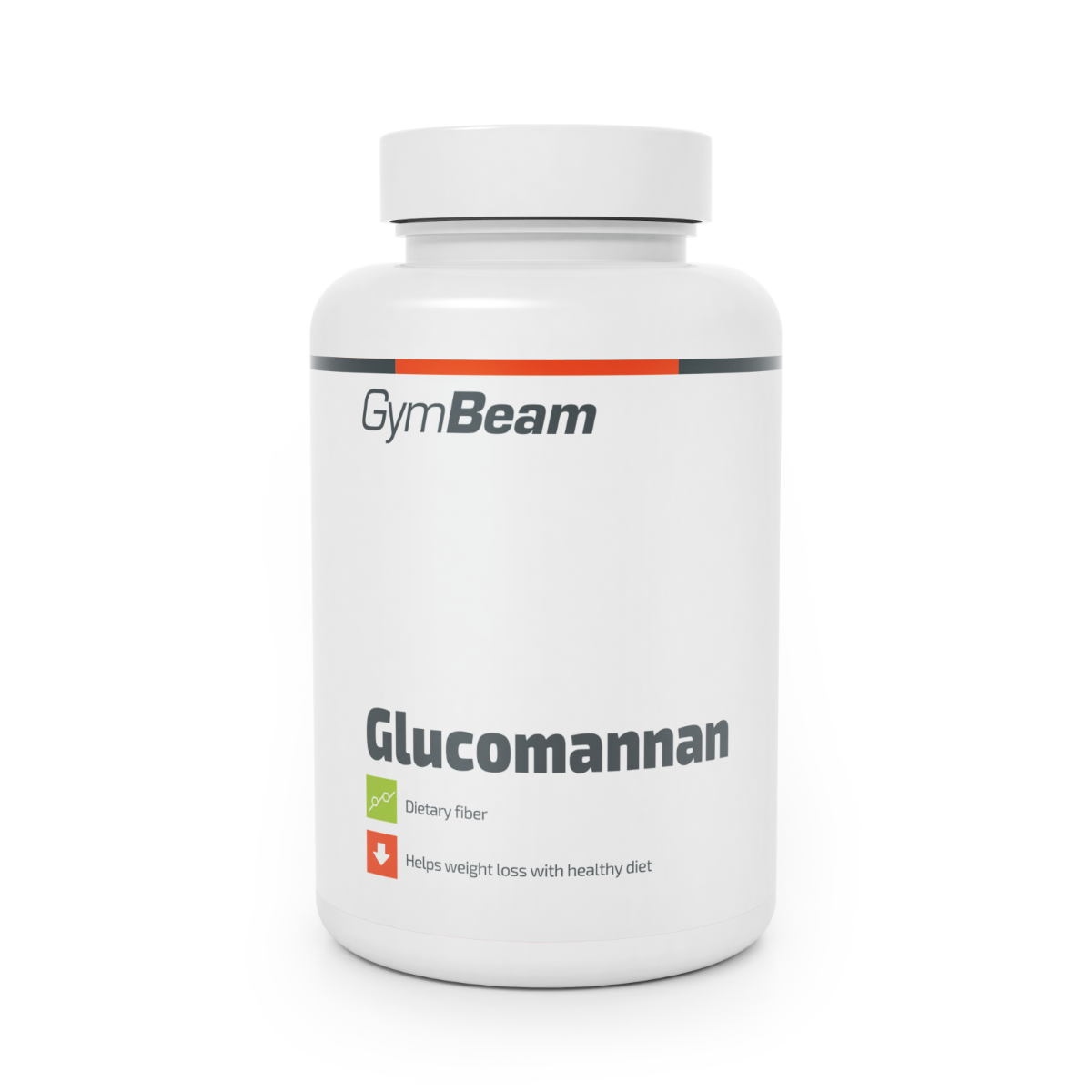 GYMBEAM-GLUCOMANNANO 120 CPS