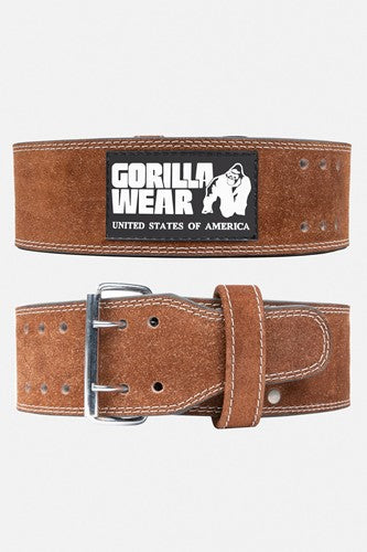 GORILLA - 4 INCH LEATHER LIFTING BELT